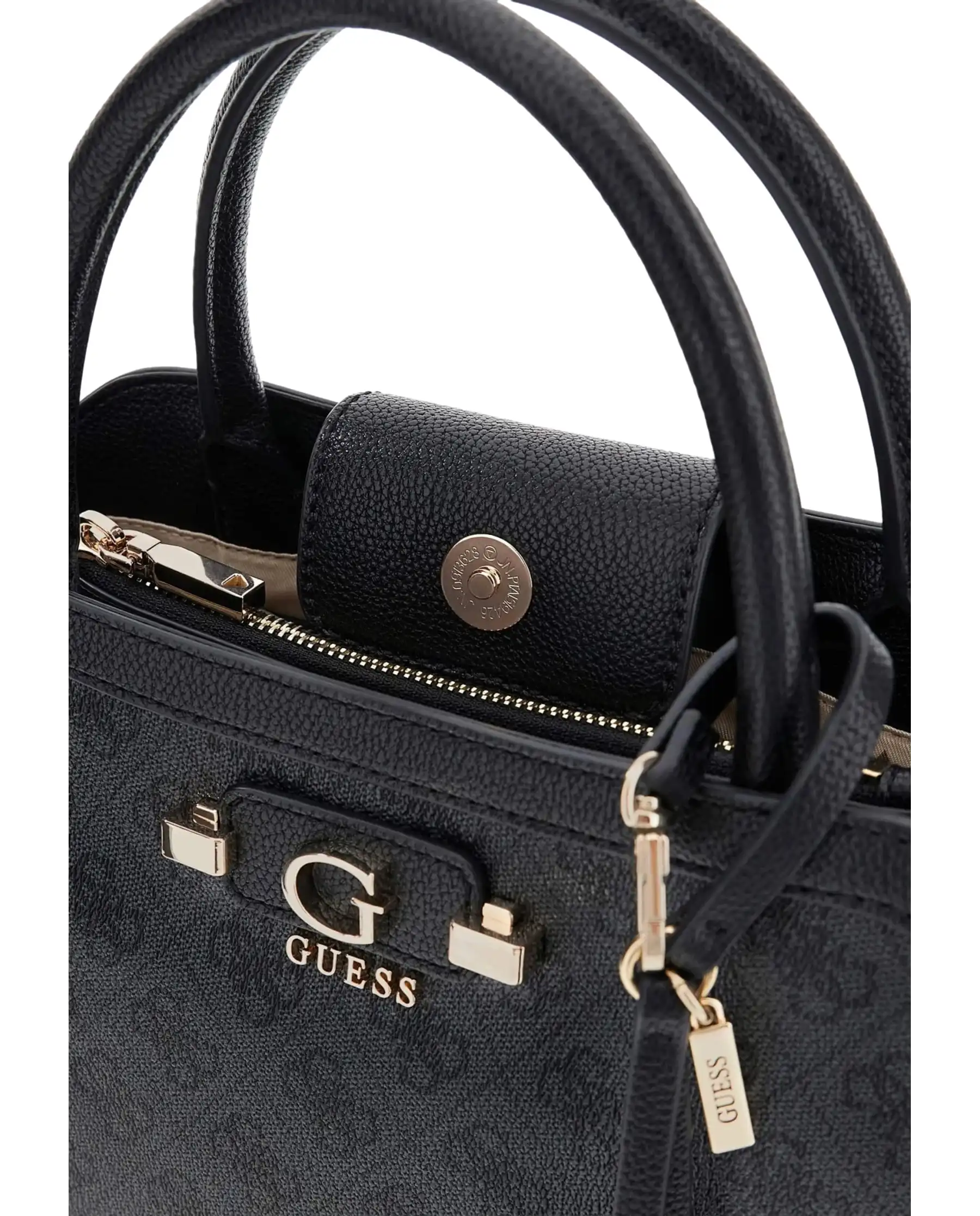 GUESS BORSA LINDSEY GIRLFRIEND SATCHEL NERO