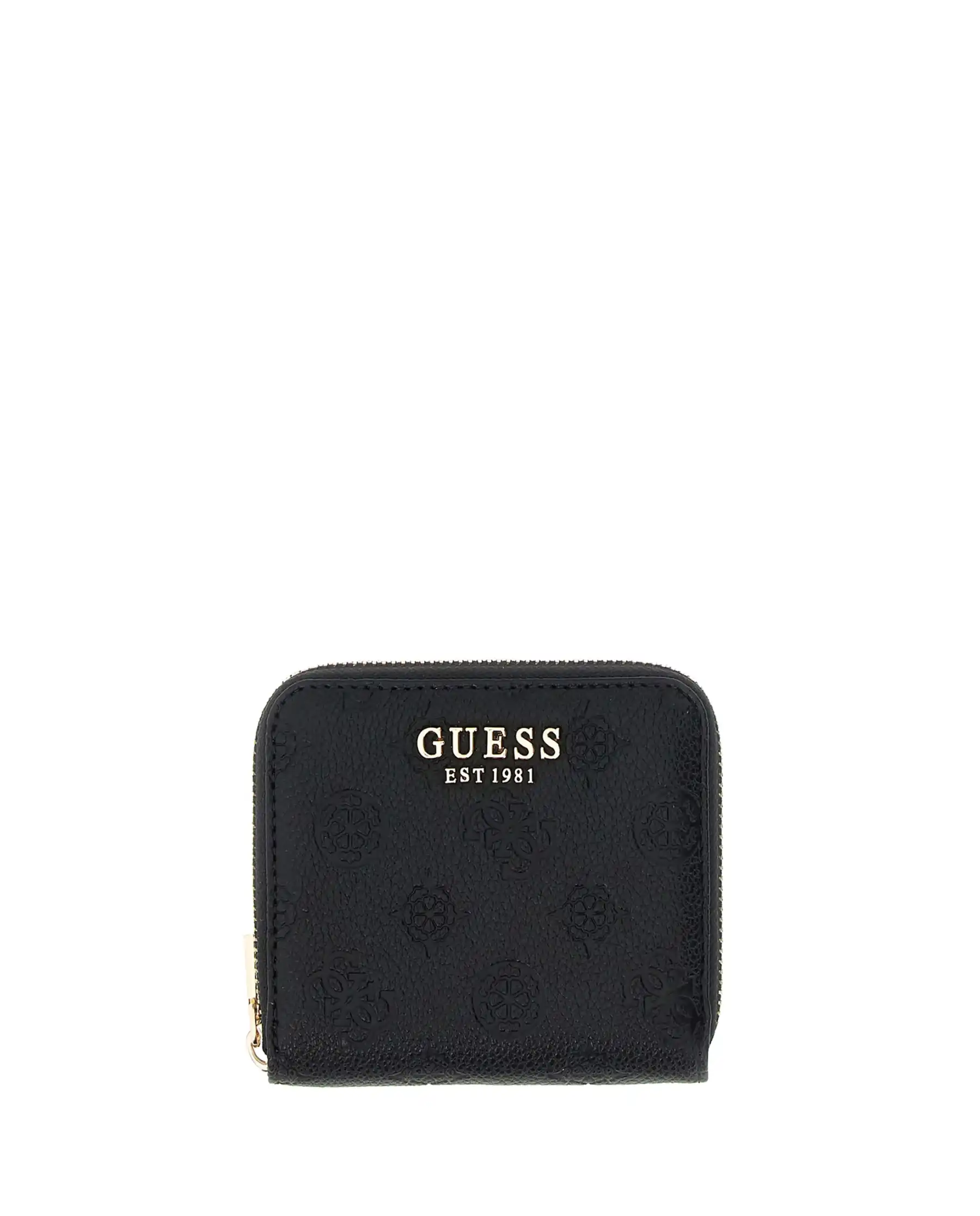 GUESS PORTAFOGLIO ELLA LOGO SLG NERO