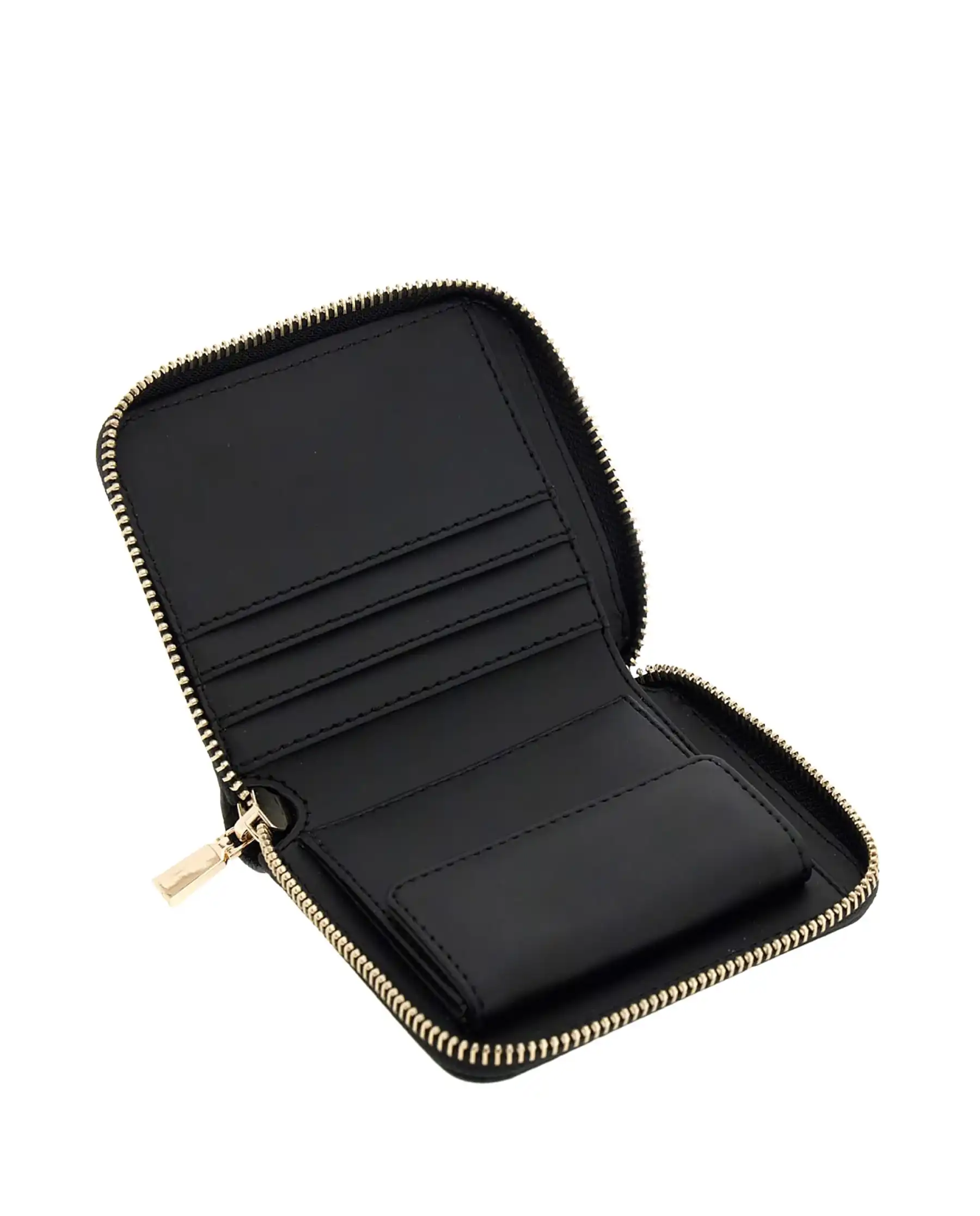 GUESS PORTAFOGLIO ELLA LOGO SLG NERO