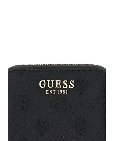 GUESS PORTAFOGLIO ELLA LOGO SLG NERO
