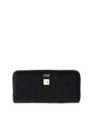 GUESS PORTAFOGLIO ELLA LOGO SLG NERO