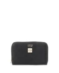 GUESS PORTAFOGLIO ELLA LOGO SLG NERO