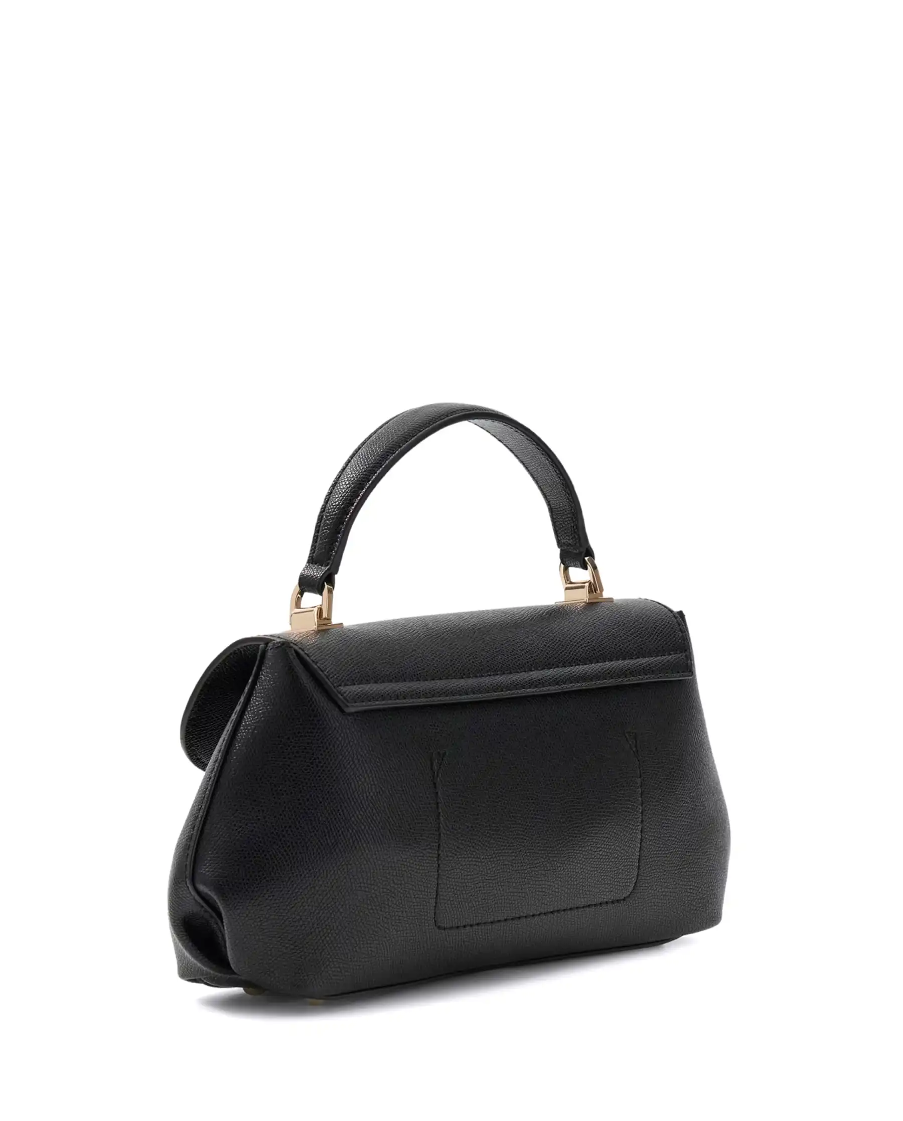 GUESS BORSA AMORETTE TOP HANDLE FLAP NERO