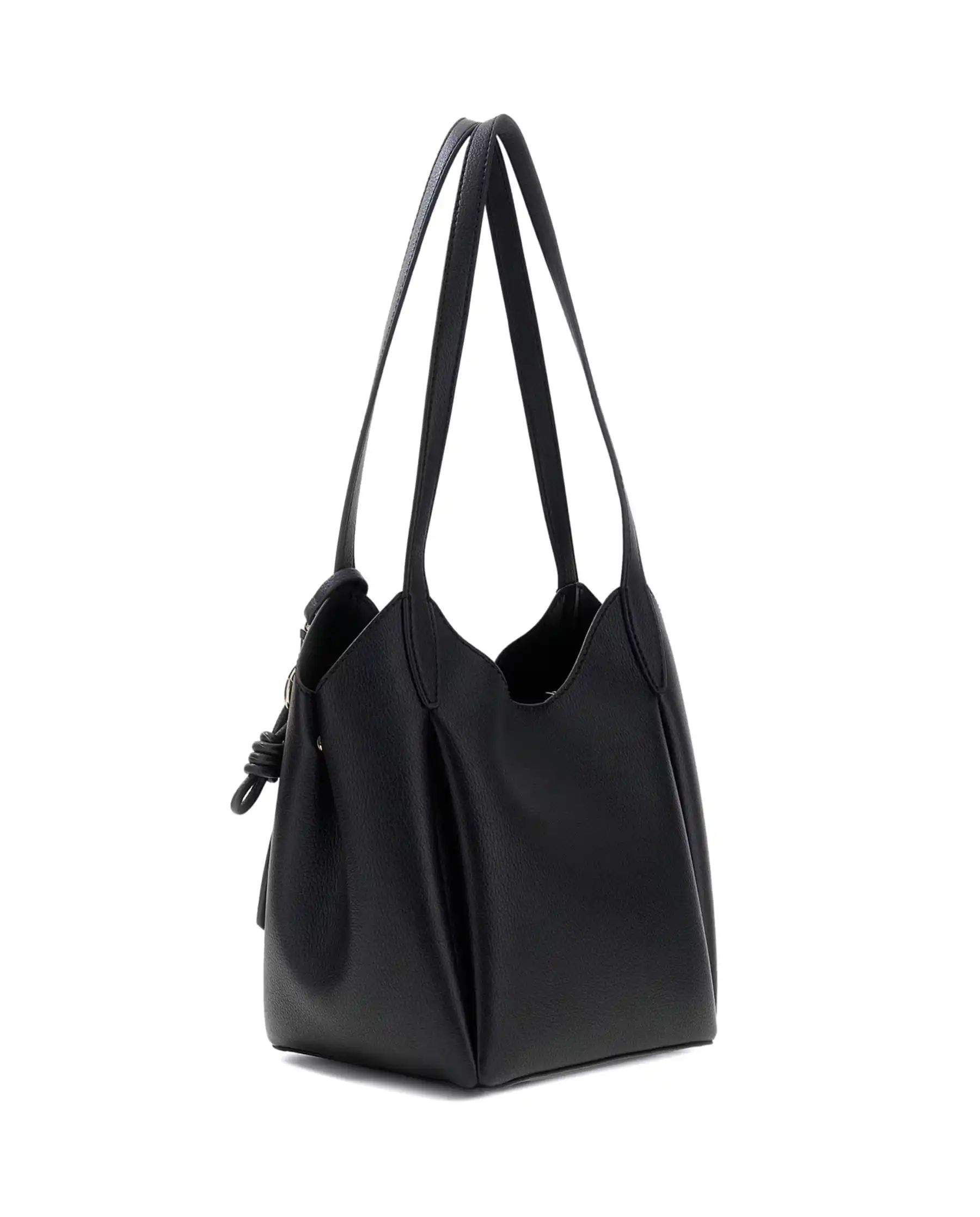 GUESS BORSA MELODY BUCKET NERO