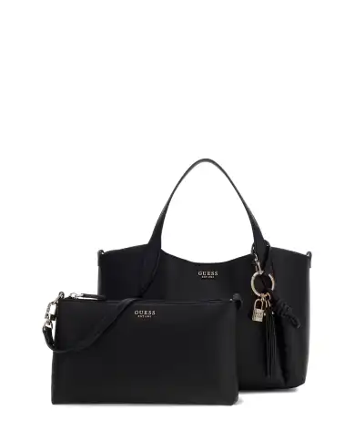 GUESS BORSA MELODY 2 IN 1 NERO