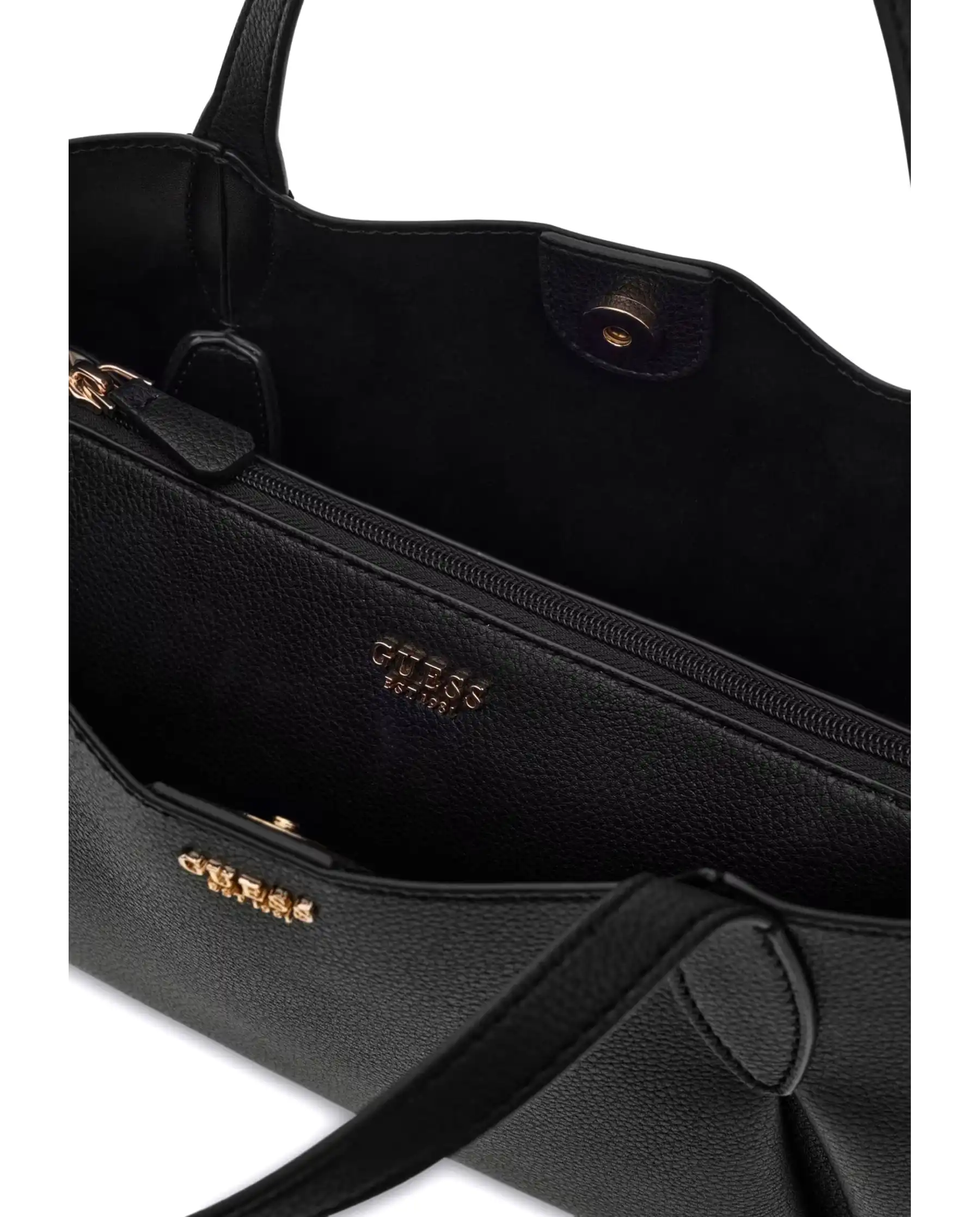 GUESS BORSA MELODY 2 IN 1 NERO