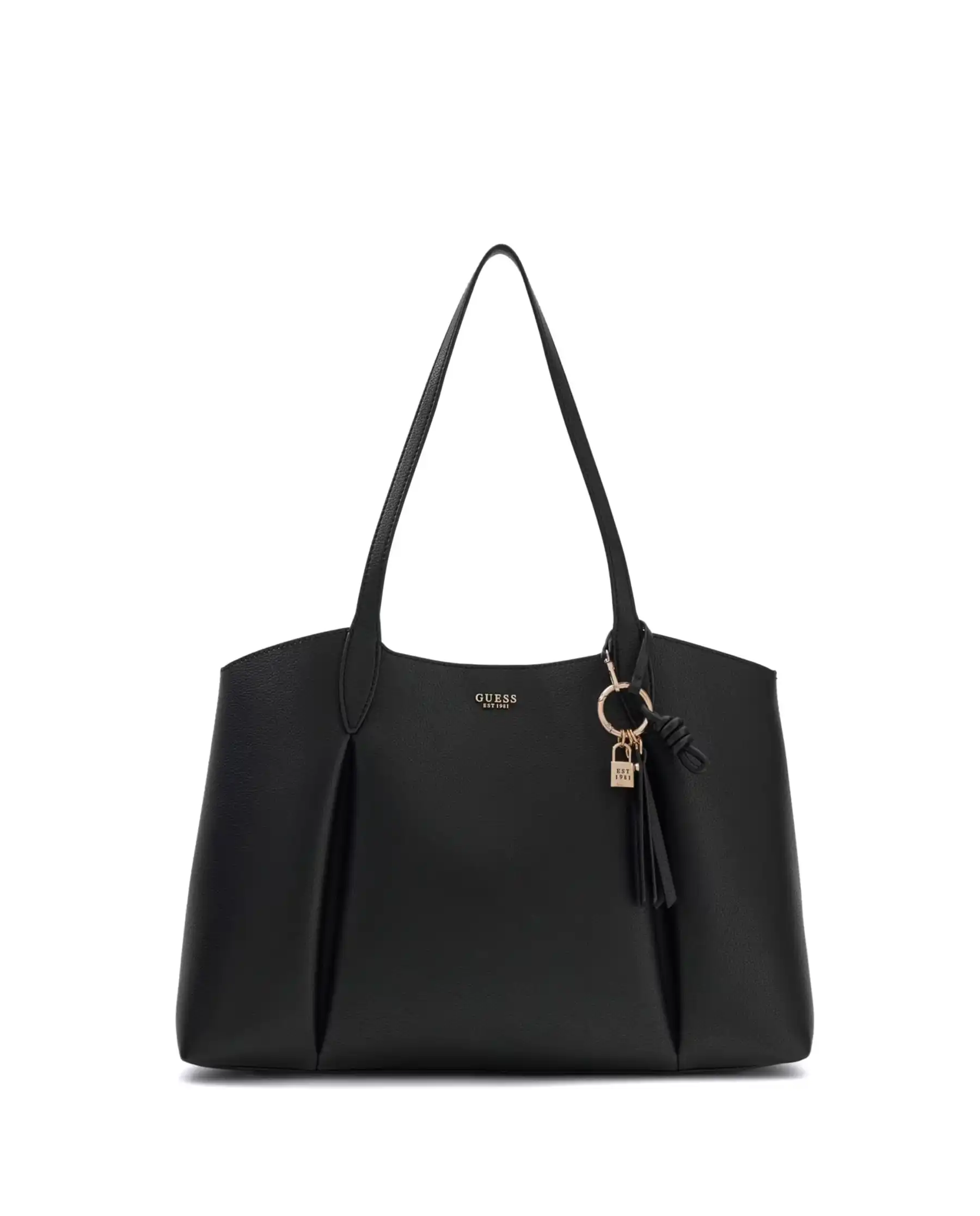 GUESS BORSA MELODY 2 IN 1 TOTE NERO