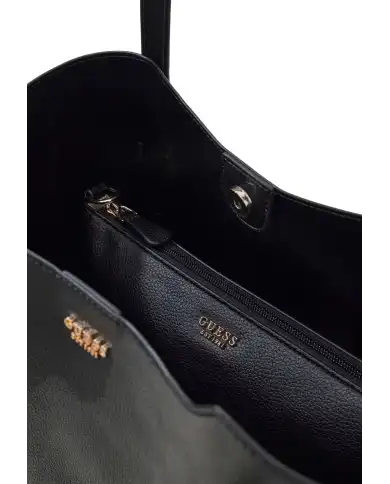 GUESS BORSA MELODY 2 IN 1 TOTE NERO