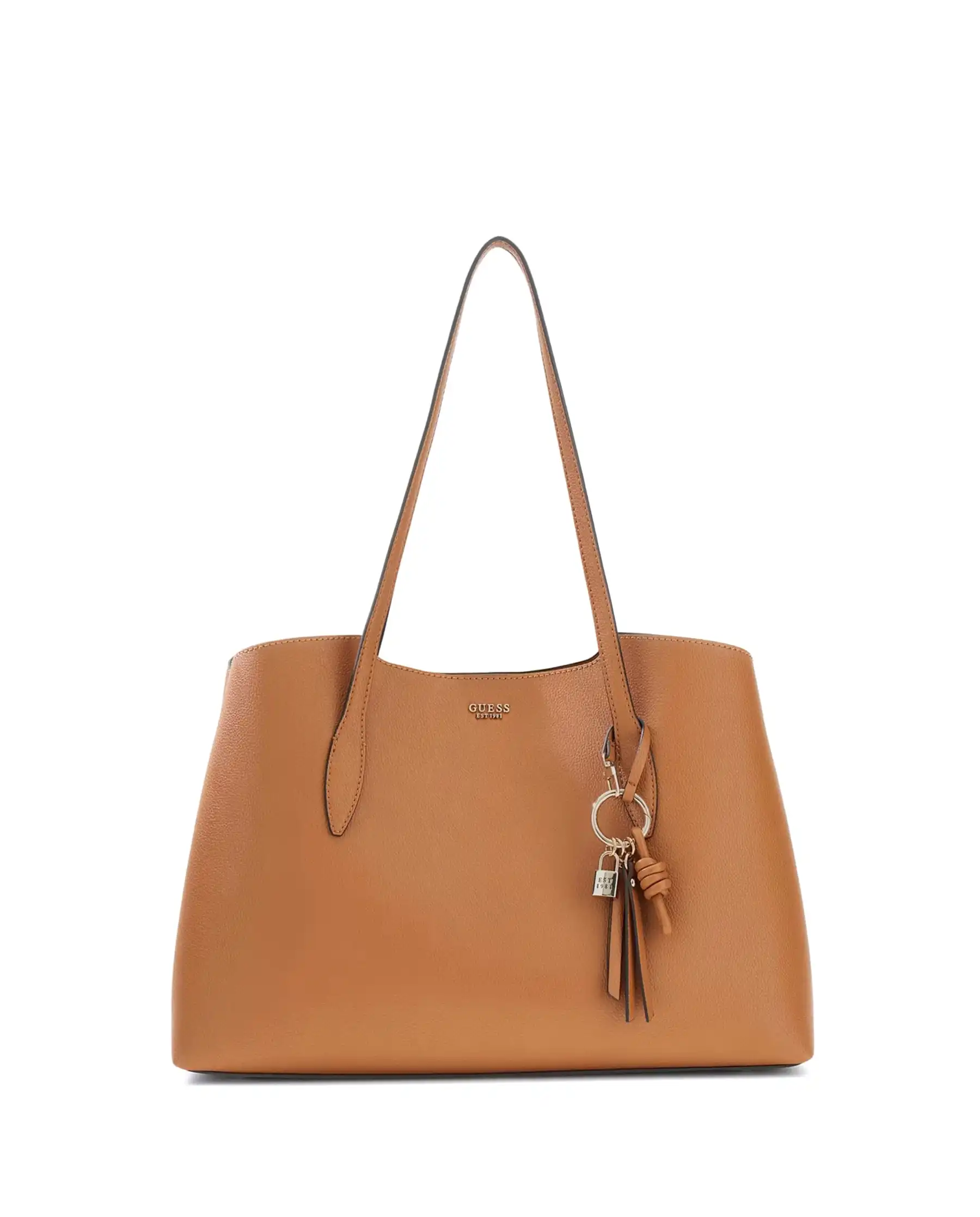 GUESS BORSA MELODY 2 IN 1 TOTE CUOIO