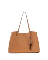 GUESS BORSA MELODY 2 IN 1 TOTE CUOIO