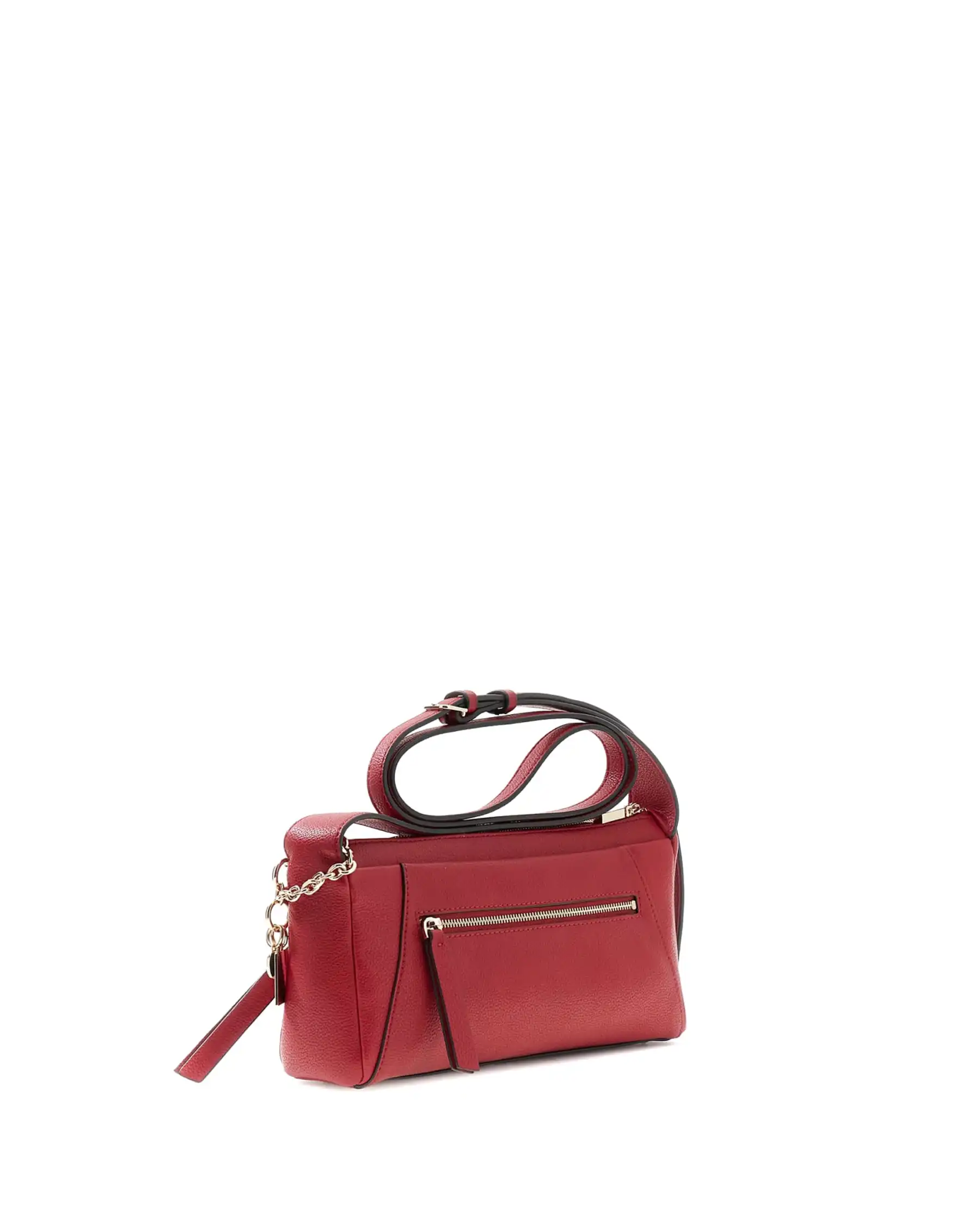 GUESS BORSA DEVON MINI CROSSBODY BORDEAUX