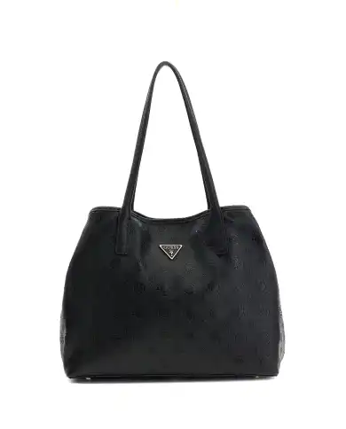 GUESS BORSA VICTTORIA 2 IN 1 TOTE NERO