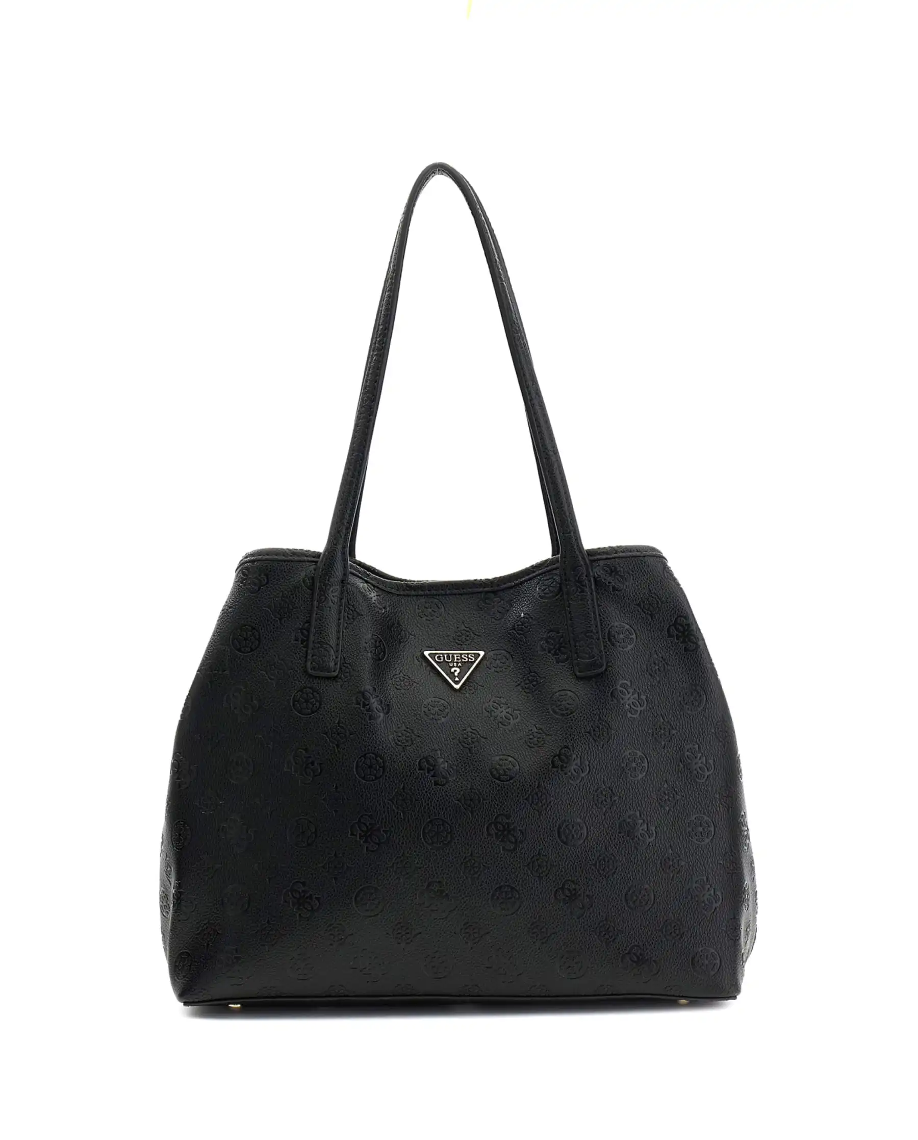 GUESS BORSA VICTTORIA 2 IN 1 TOTE NERO