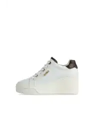 GUESS SNEAKERS ALTE ROAZY BIANCO