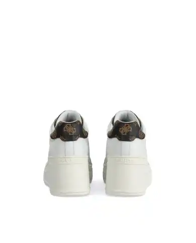 GUESS SNEAKERS ALTE ROAZY BIANCO