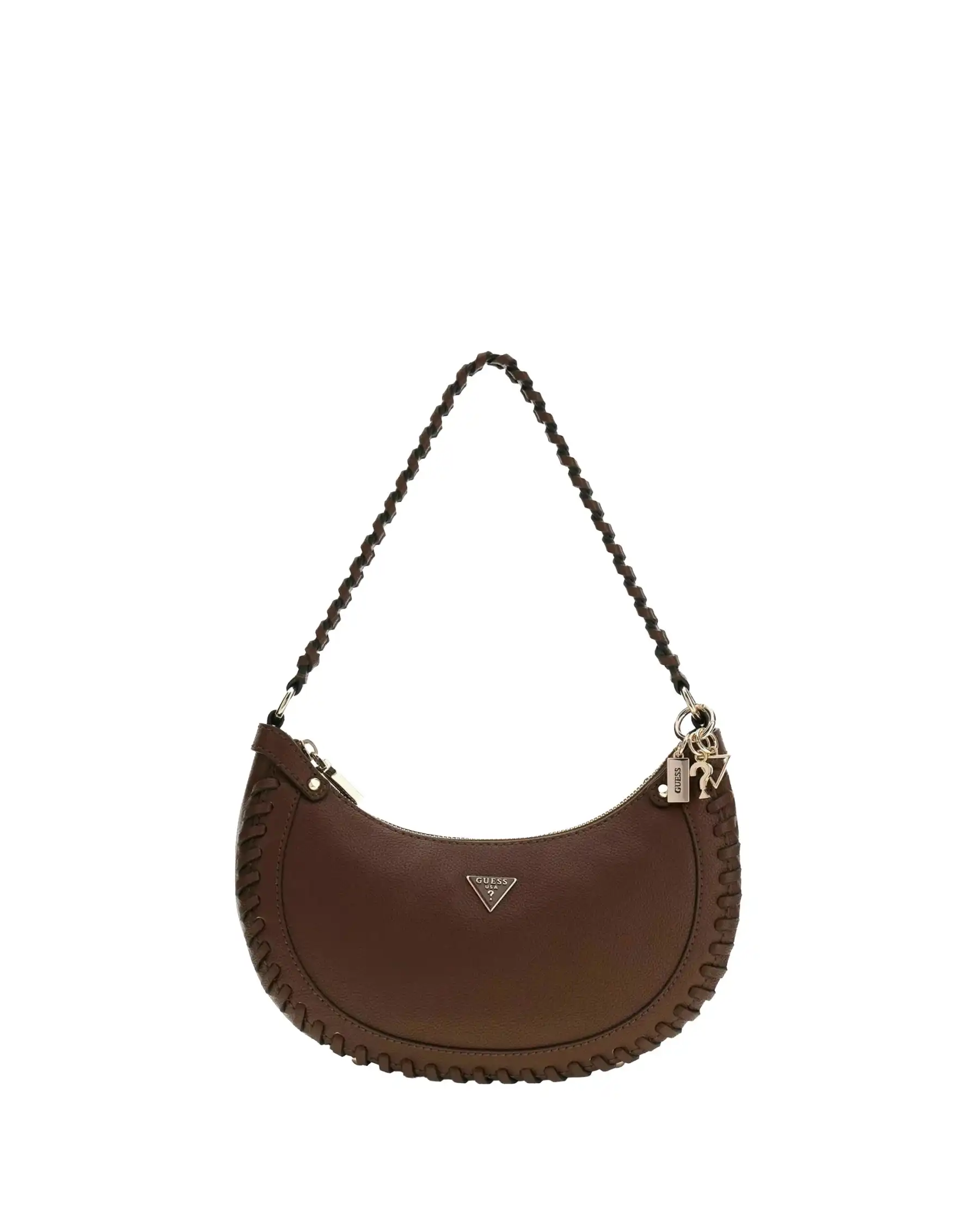 GUESS BORSA PETRA HOBO SHOULDER MARRONE