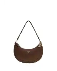 GUESS BORSA PETRA HOBO SHOULDER MARRONE