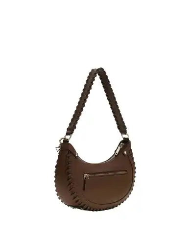 GUESS BORSA PETRA HOBO SHOULDER MARRONE
