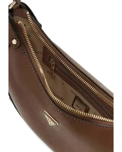 GUESS BORSA PETRA HOBO SHOULDER MARRONE