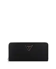 GUESS PORTAFOGLIO LAUREL II SLG LARGE NERO