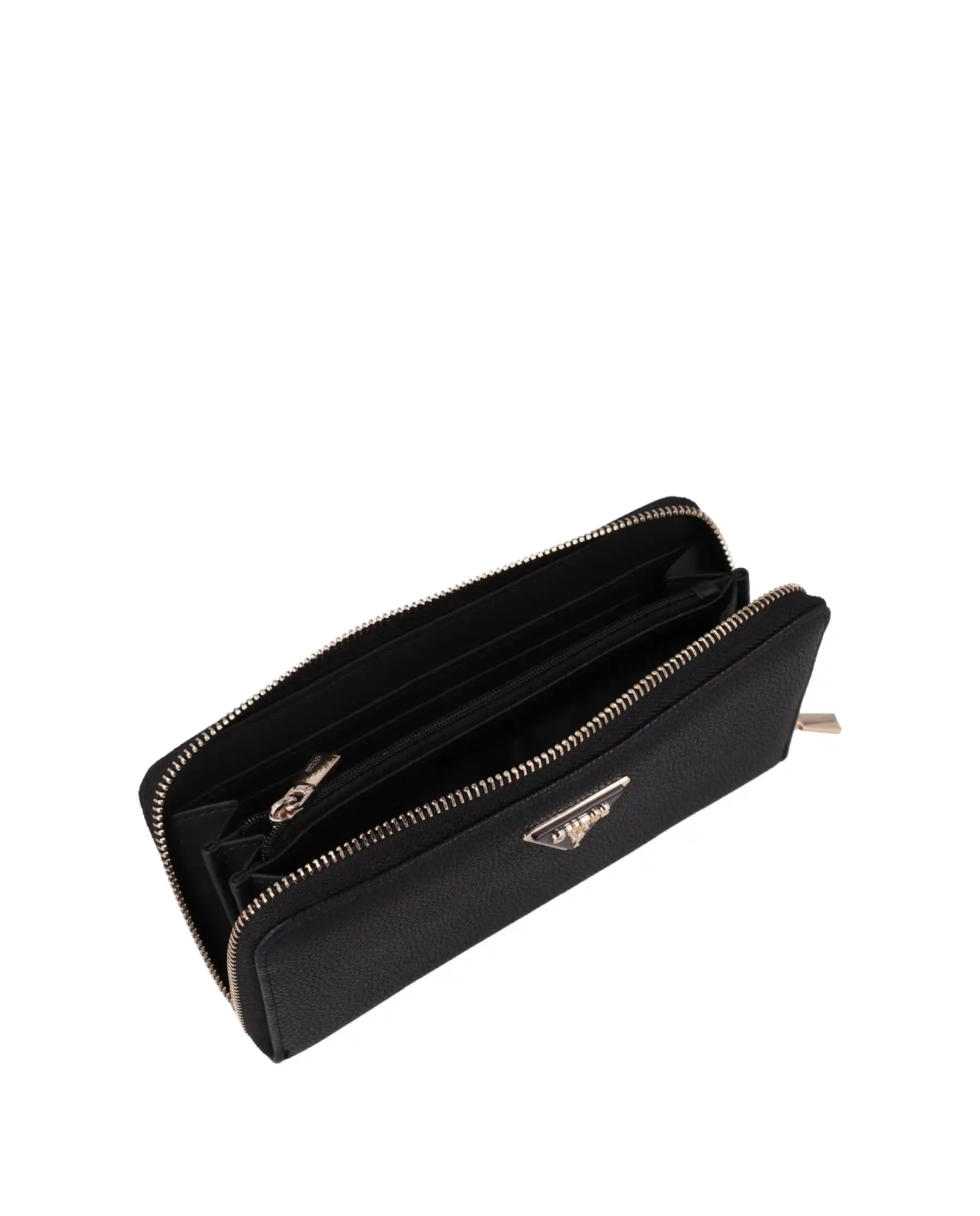 GUESS PORTAFOGLIO LAUREL II SLG LARGE NERO