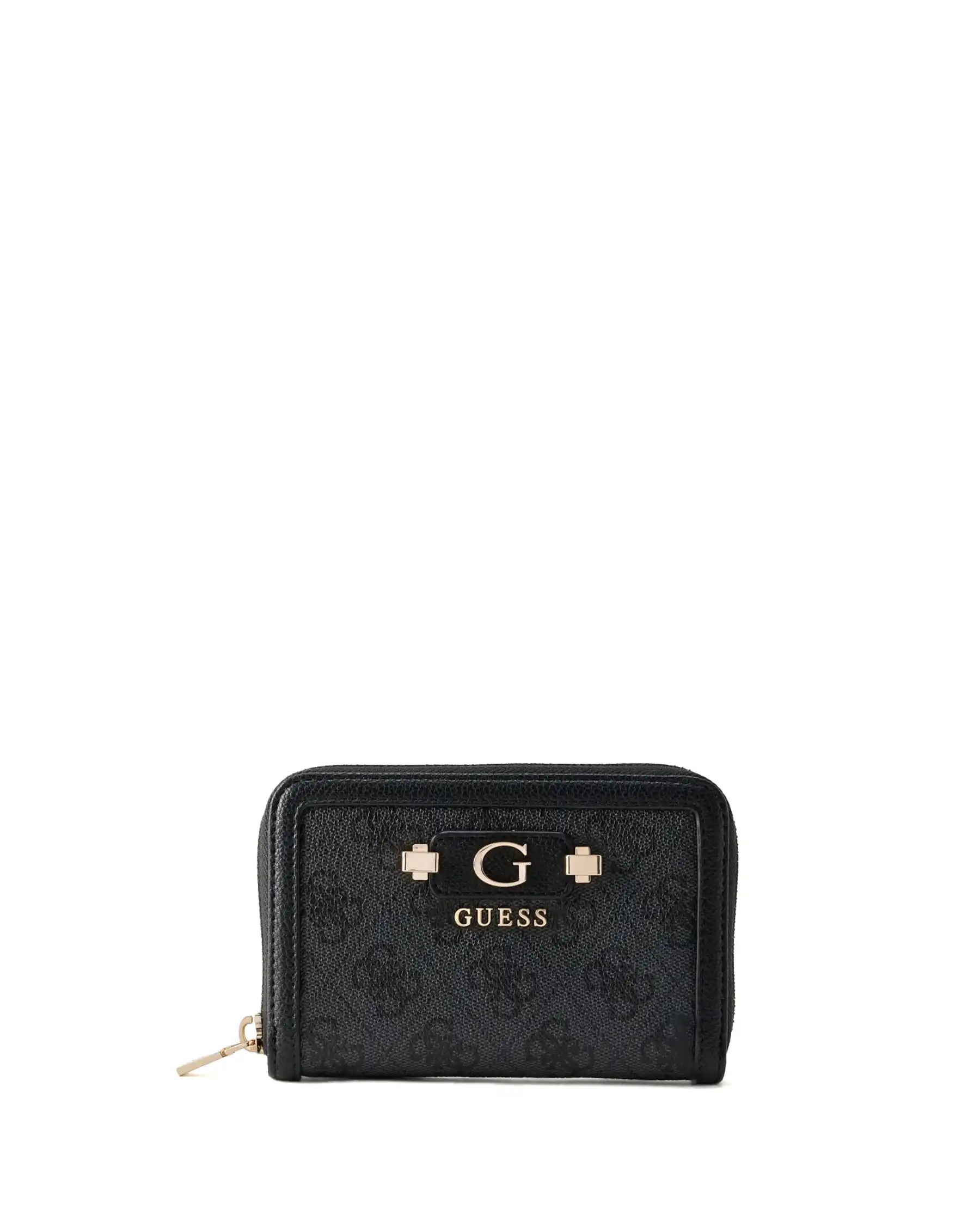 GUESS PORTAFOGLIO LINDSEY SLG MEDIUM NERO