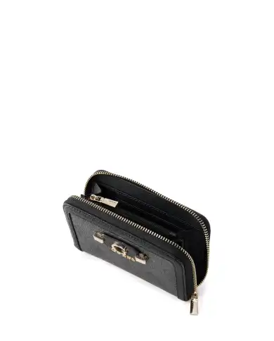 GUESS PORTAFOGLIO LINDSEY SLG MEDIUM NERO