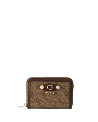 GUESS PORTAFOGLIO LINDSEY SLG MEDIUM BEIGE