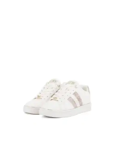 GUESS SNEAKERS BARLIE BIANCO
