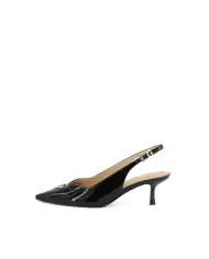 GUESS SLING BACK YANNICKE NERO