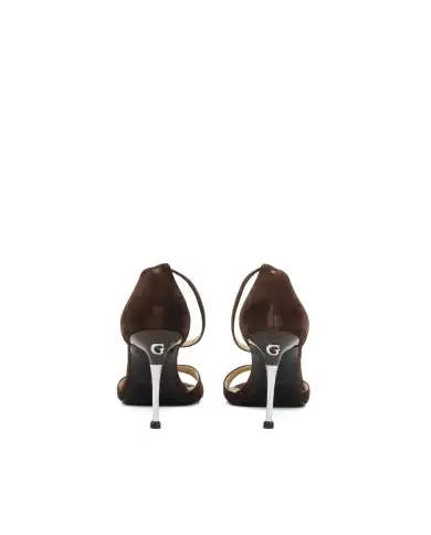 GUESS SANDALI SEENA MARRONE