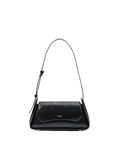 GUESS BORSA XENA FLAP SHOULDER NERO