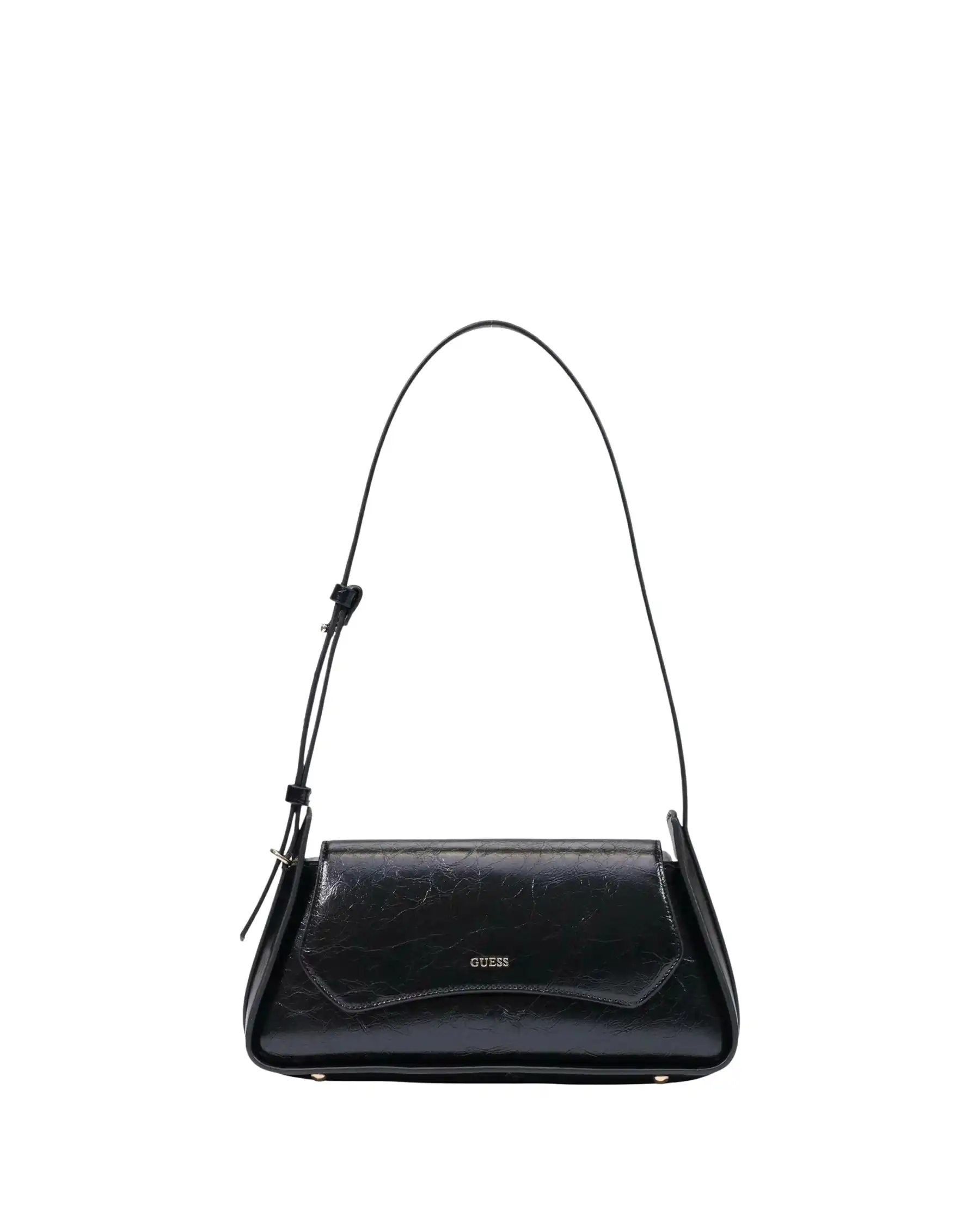 GUESS BORSA XENA FLAP SHOULDER NERO