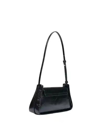 GUESS BORSA XENA FLAP SHOULDER NERO