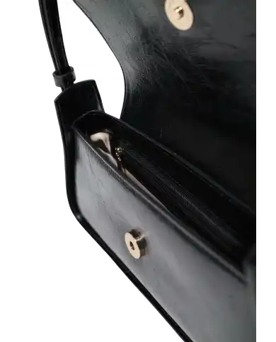 GUESS BORSA XENA FLAP SHOULDER NERO