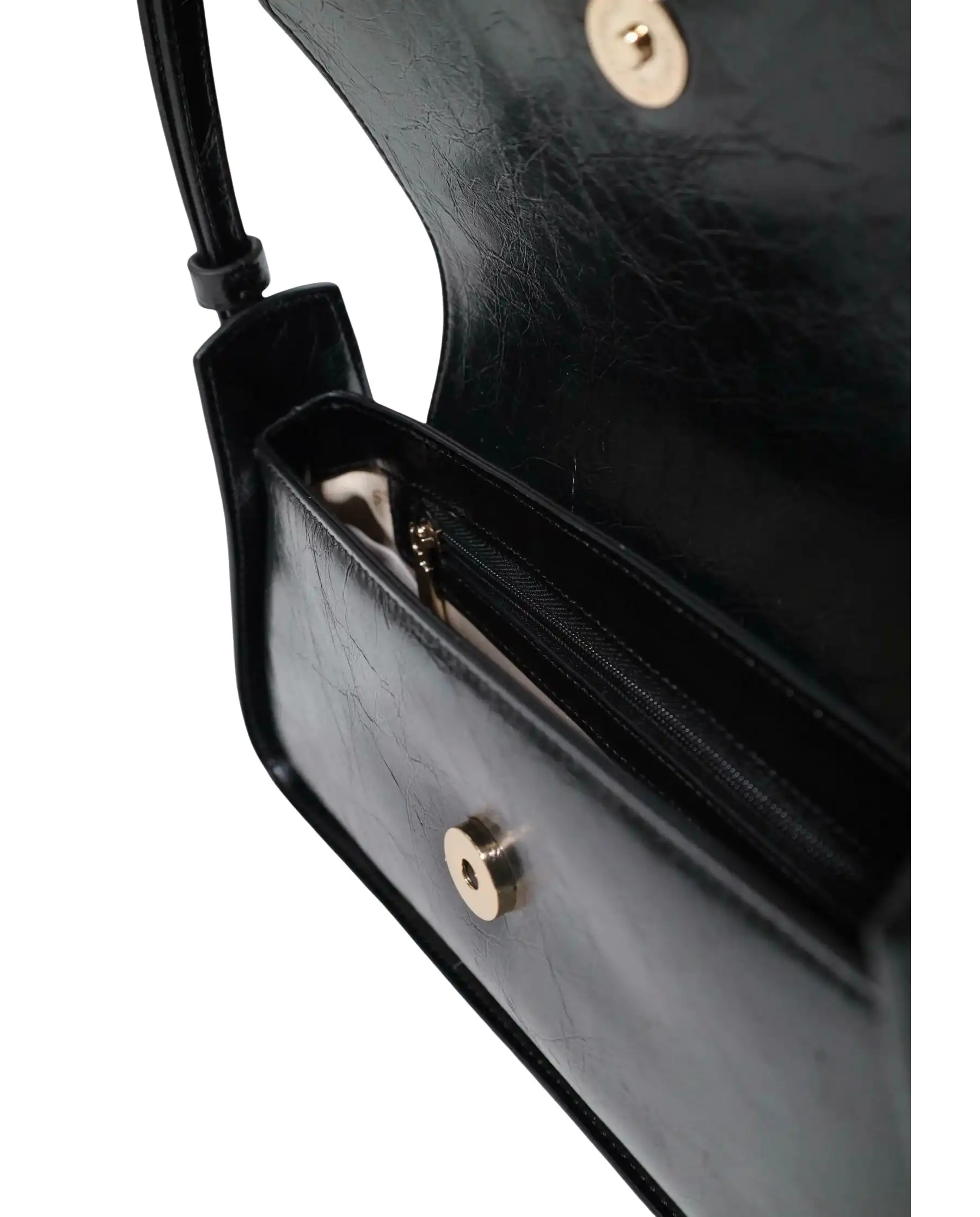 GUESS BORSA XENA FLAP SHOULDER NERO