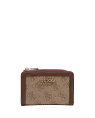 GUESS PORTAFOGLIO LINDSEY SLG CARD CASE BEIGE
