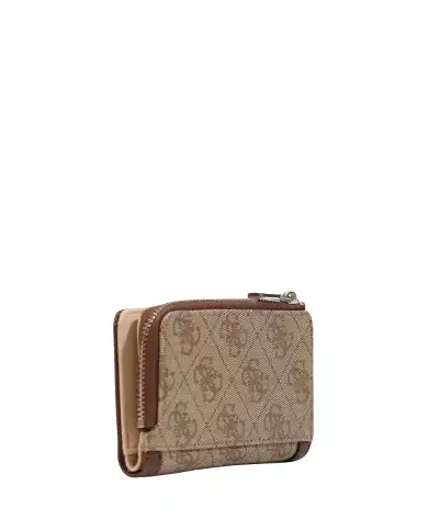 GUESS PORTAFOGLIO LINDSEY SLG CARD CASE BEIGE