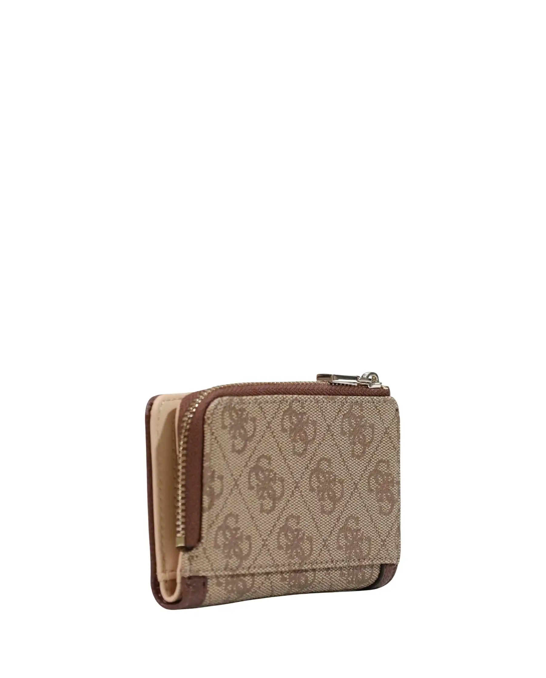 GUESS PORTAFOGLIO LINDSEY SLG CARD CASE BEIGE