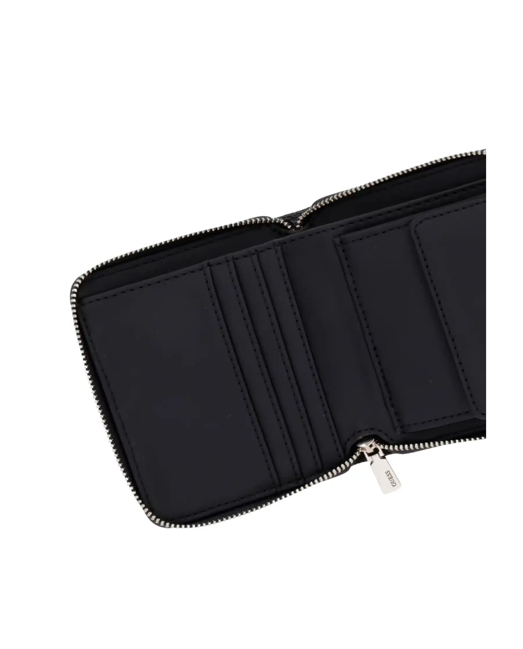 GUESS PORTAFOGLIO COLEEN LOGO SMALL NERO