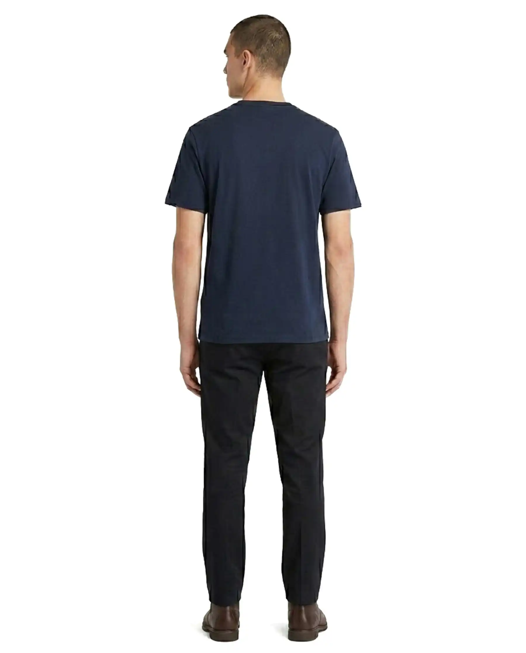 TIMBERLAND T-SHIRT STACK LOGO BLU