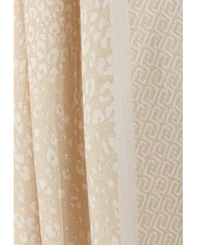 LIU JO STOLA JACQUARD ANIMALIER BEIGE