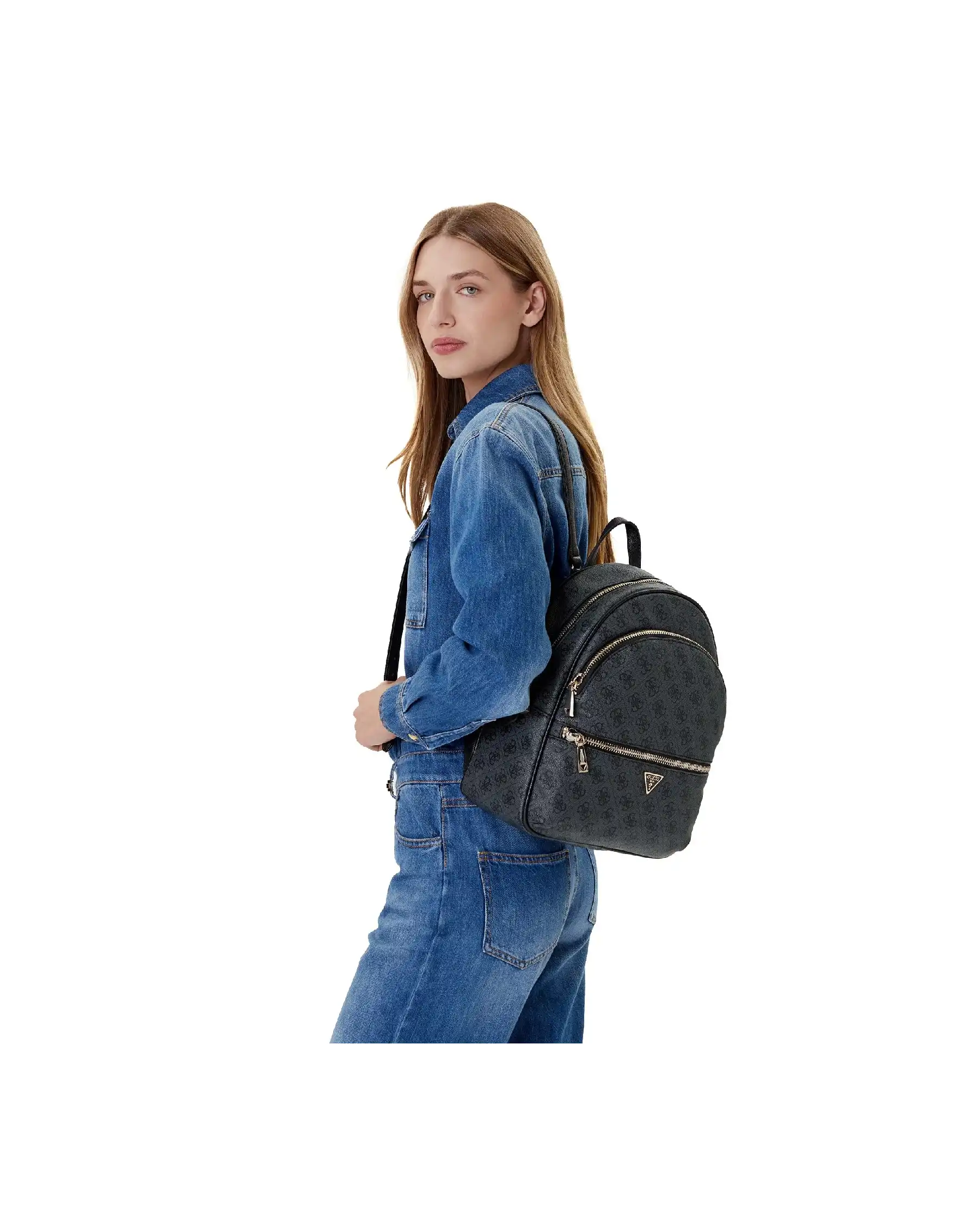 GUESS ZAINO MANHATTAN NERO
