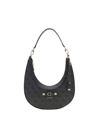GUESS BORSA HOBO LINDSEY NERO