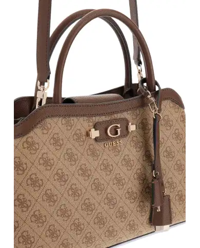 GUESS BORSA LINDSEY GIRLFRIEND SATCHEL BEIGE