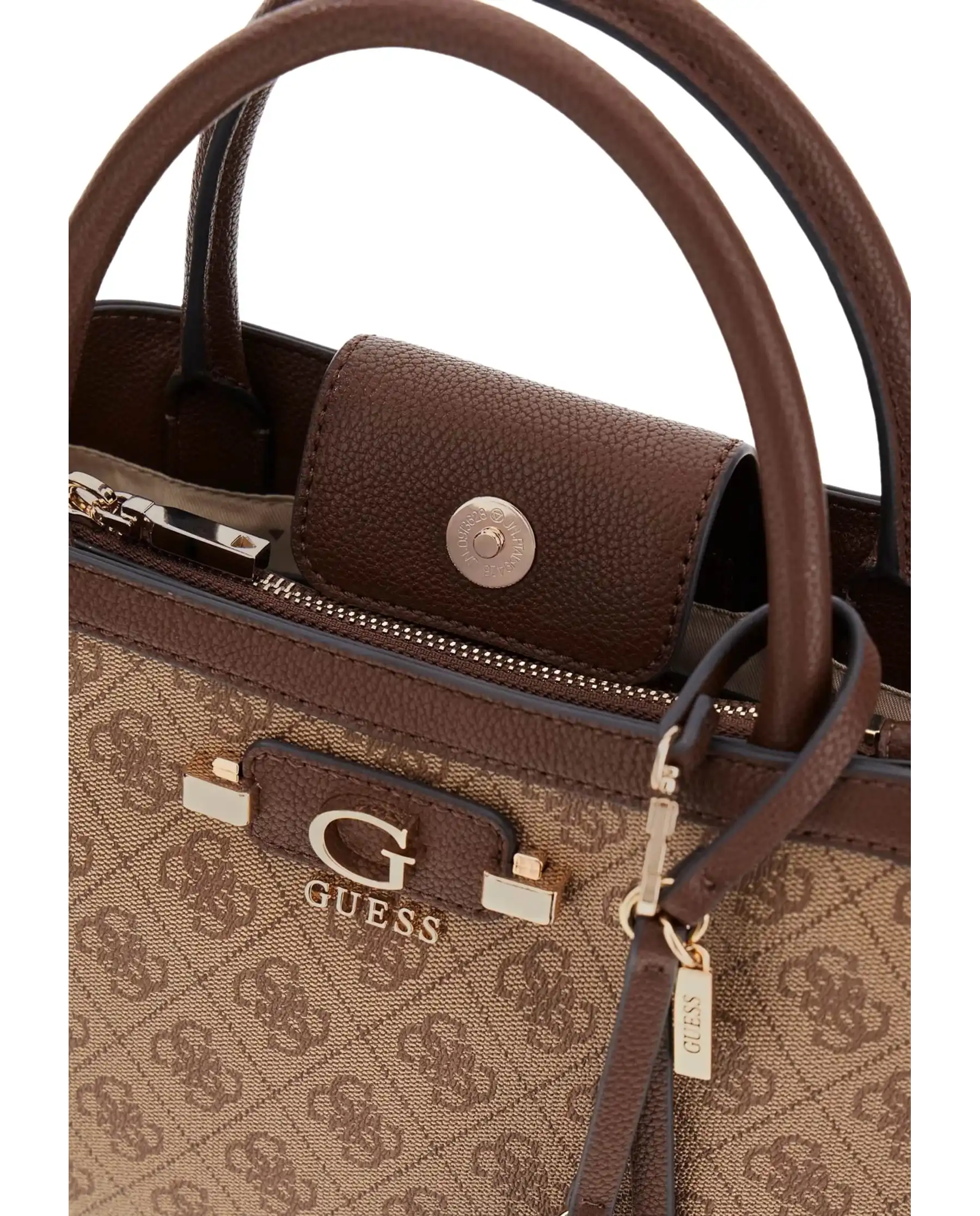 GUESS BORSA LINDSEY GIRLFRIEND SATCHEL BEIGE