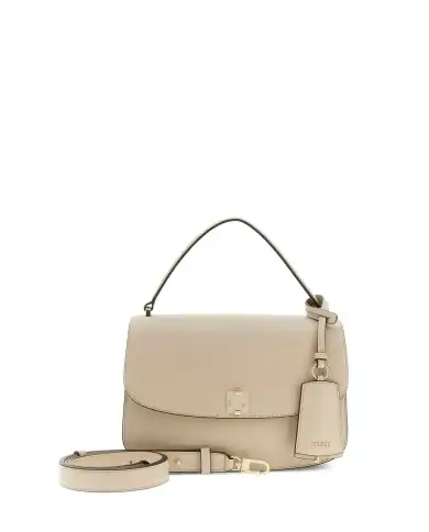 GUESS BORSA AUDREY CONVERTIBLE XBODY FLAP CREMA