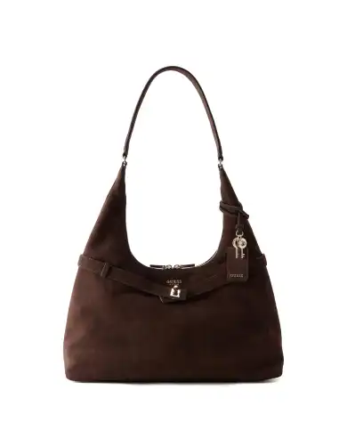 GUESS BORSA HOBO ELLA TESTA DI MORO