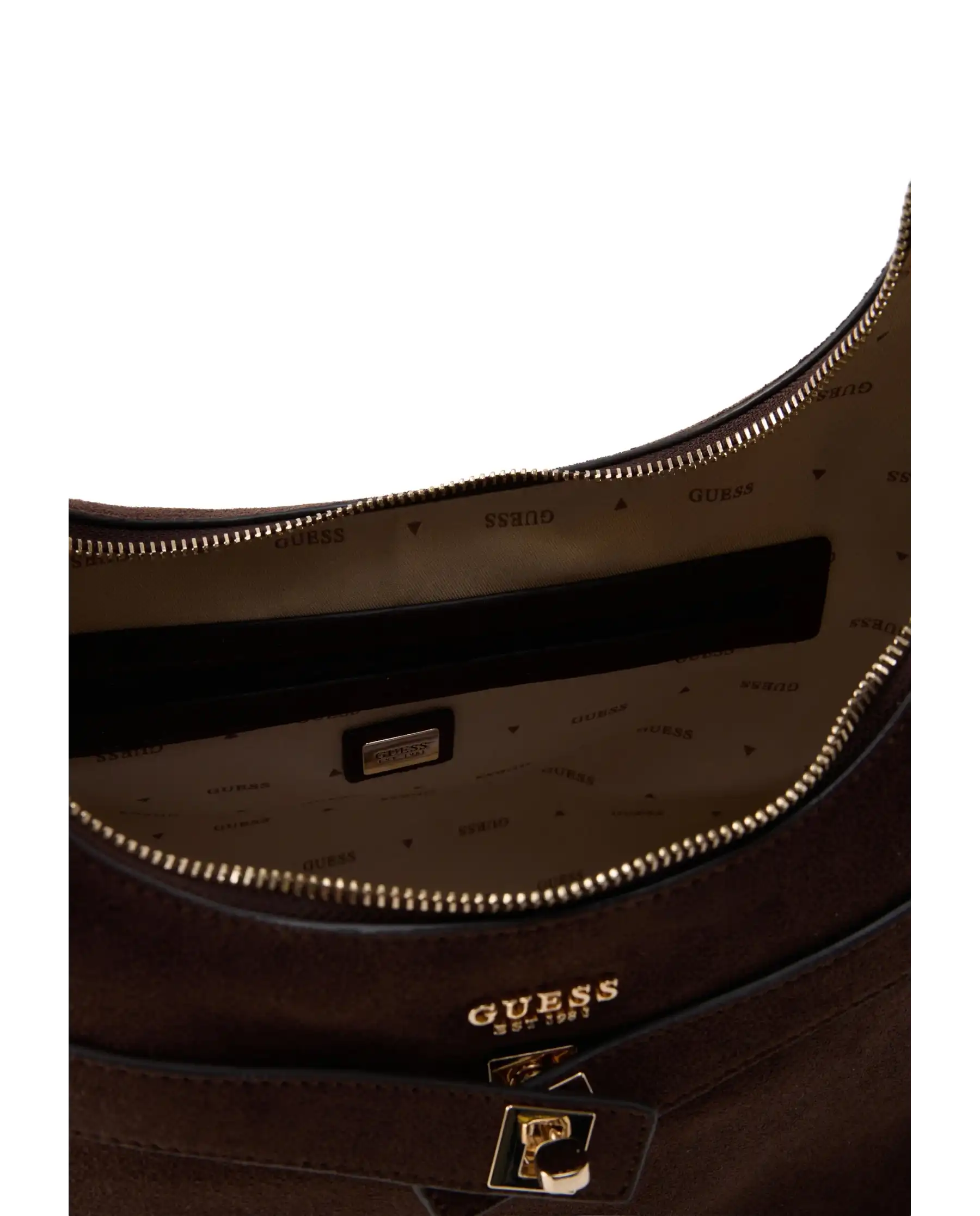 GUESS BORSA HOBO ELLA TESTA DI MORO