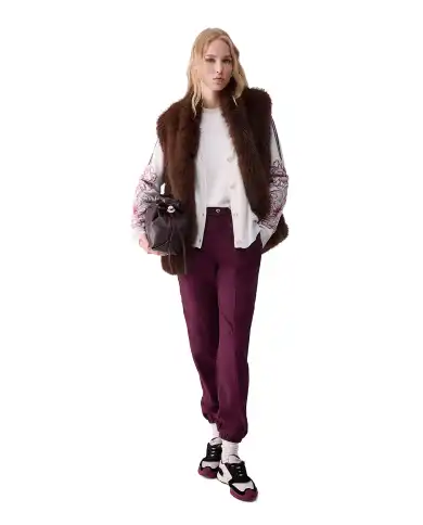 LIU JO CARDIGAN JACQUARD BIANCO